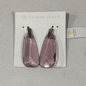 Kendra Scott Lavender Drop Earrings